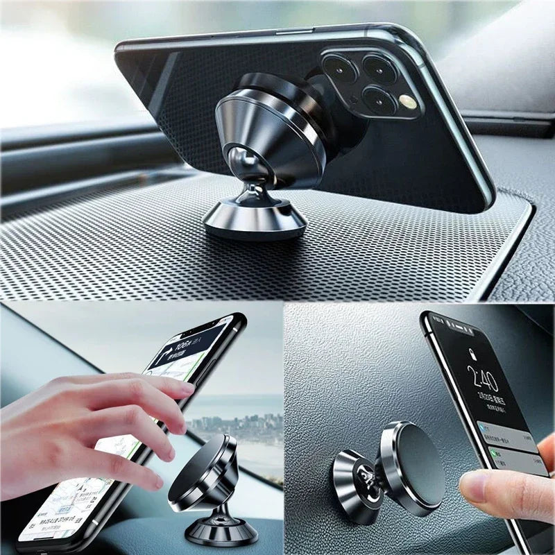 Magnetic Car Phone Holder Mobile Cell Phone Holder Stand Magnet Mount Bracket In Car For iPhone 13 12 Samsung Redmi Xiaomi Peaceful Pleasures Health and Wellness