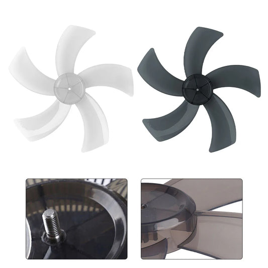 16 Inch 5-Leaf Replacement Fan Blade with Nut Cover | Stand Fan Fan Replacement Blade Oasis Select