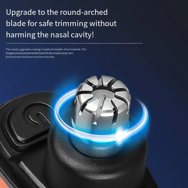 Nose Hair Trimmer Portable Trimmer for Nose Mini Nose and Ear Hair Trimmer Portable Nose Trimmer Rechargeable Trimmer for Man Peaceful Pleasures Health and Wellness