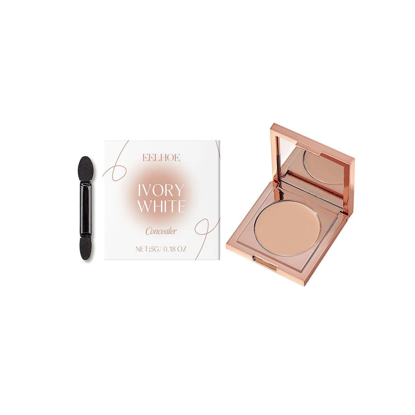 EELHOE 4-Color Full Coverage Concealer – Waterproof & Oil Control