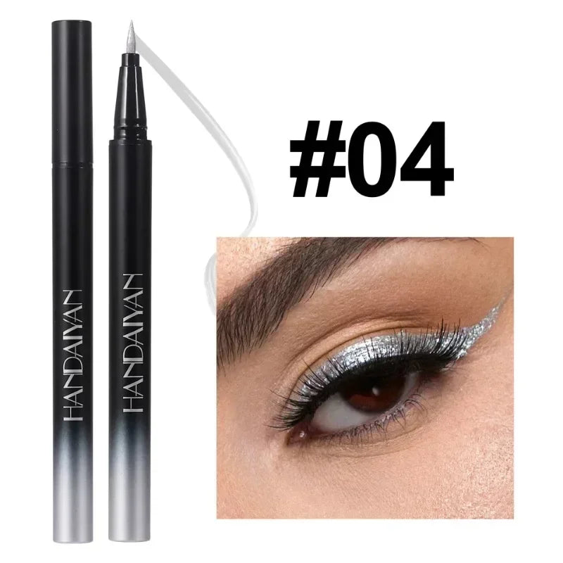 Handaiyan Glitter Shimmer Liquid Eyeliner Pen | Waterproof 24HR