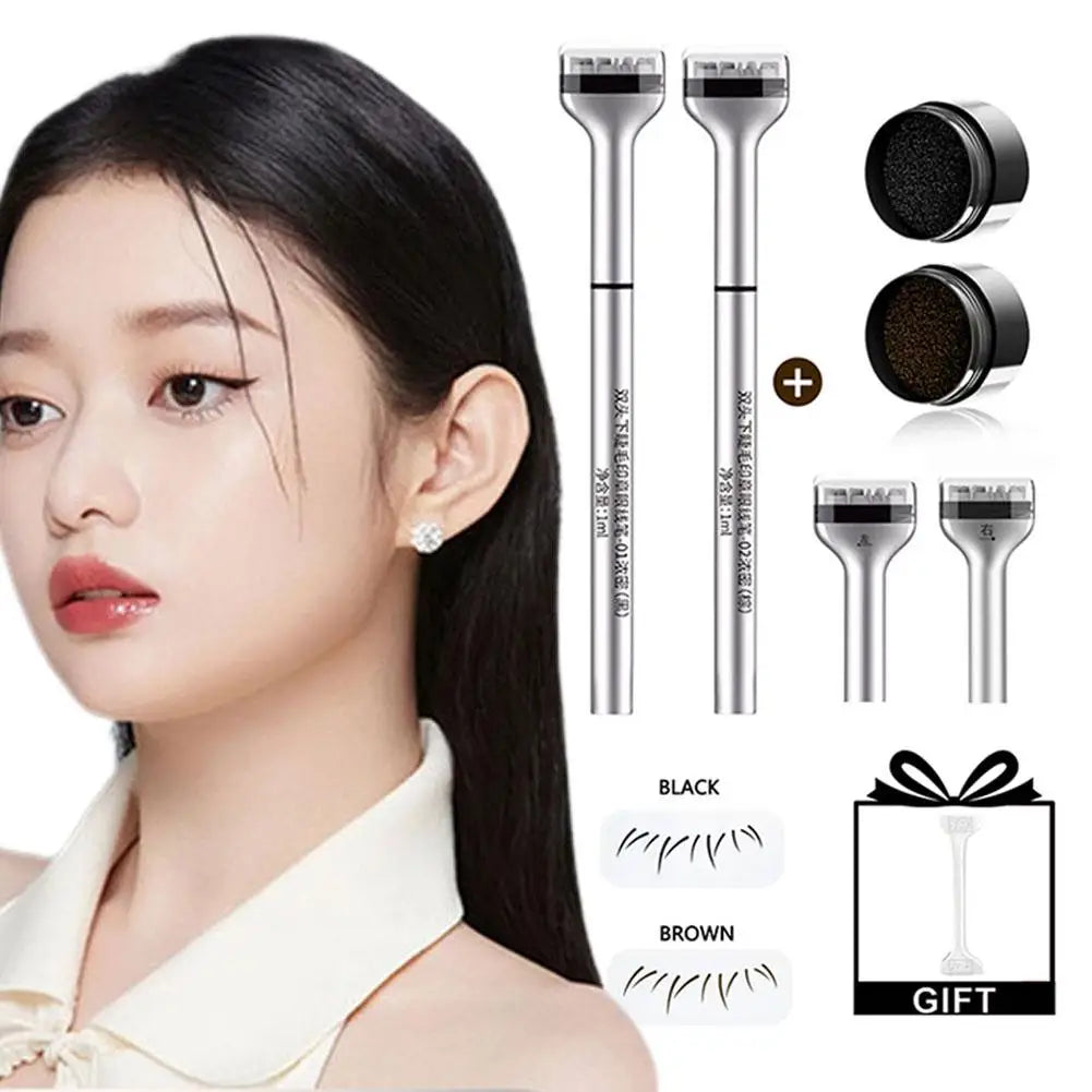 2-in-1 Lower Eyelash Stamp Mascara Stick – Natural & Waterproof