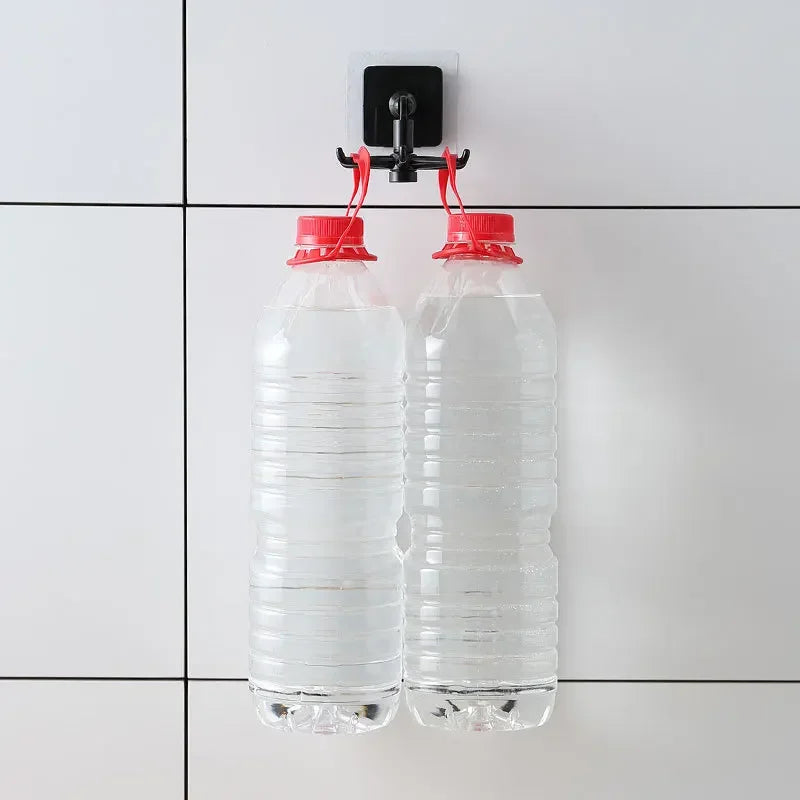 Rotating 7-Claw Hook Organizer – Kitchen & Bathroom Storage