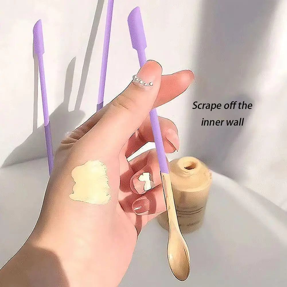 3-Piece Silicone Face Mask Spatula & Scoop Set | Cosmetic Tool