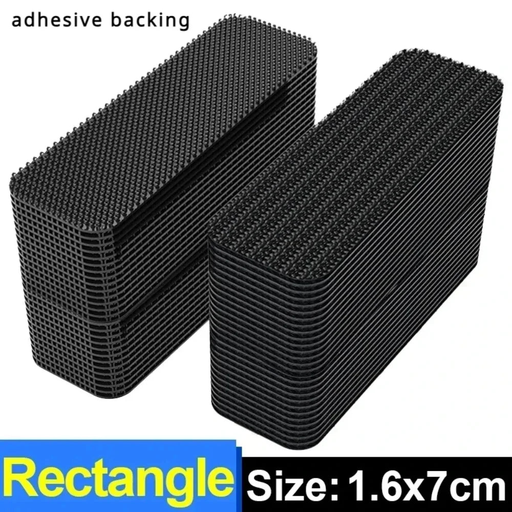 Car Fastener Accessories Diy Sofa Tape Universal Velcros Double-sided Non-slip Carpet Fixing Stickers Self-adhesive Apparel Arts Peaceful Pleasures Health and Wellness
