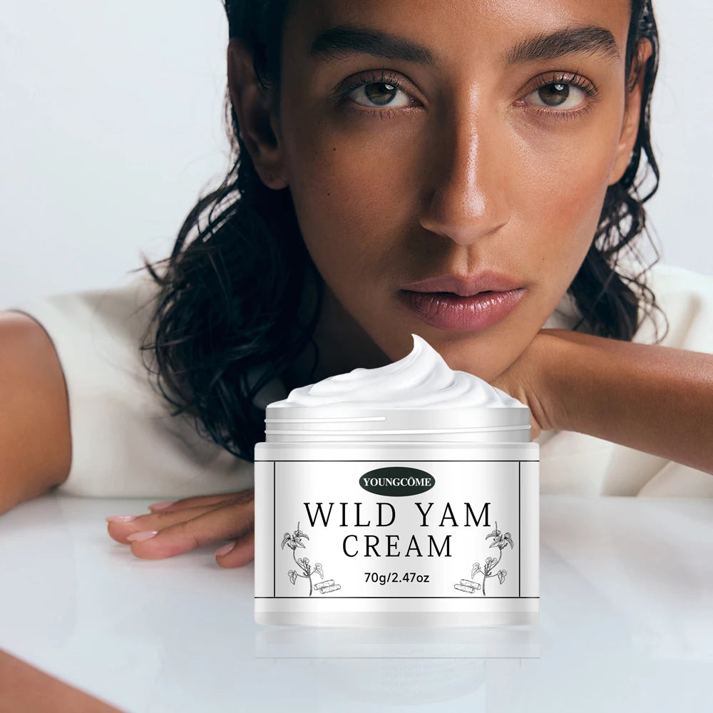 Wild Yam Root Face Cream – Moisturizing, Brightening & Firming Face Moisturizer Cream Peaceful Pleasures Health and Wellness