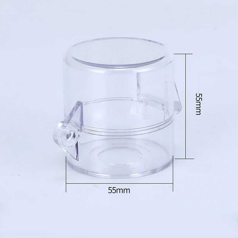 1pcs Anti-Missing Elevator Emergency Stop 22mm Push Button Switch Protective Cover Protective Cover Accessory Round Warning Ring Peaceful Pleasures Health and Wellness onesize A7