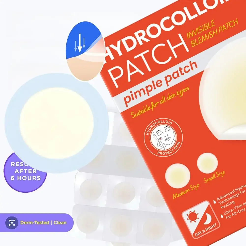 Hydrocolloid Pimple Patches – Invisible Acne Dots Peaceful Pleasures Health and Wellness