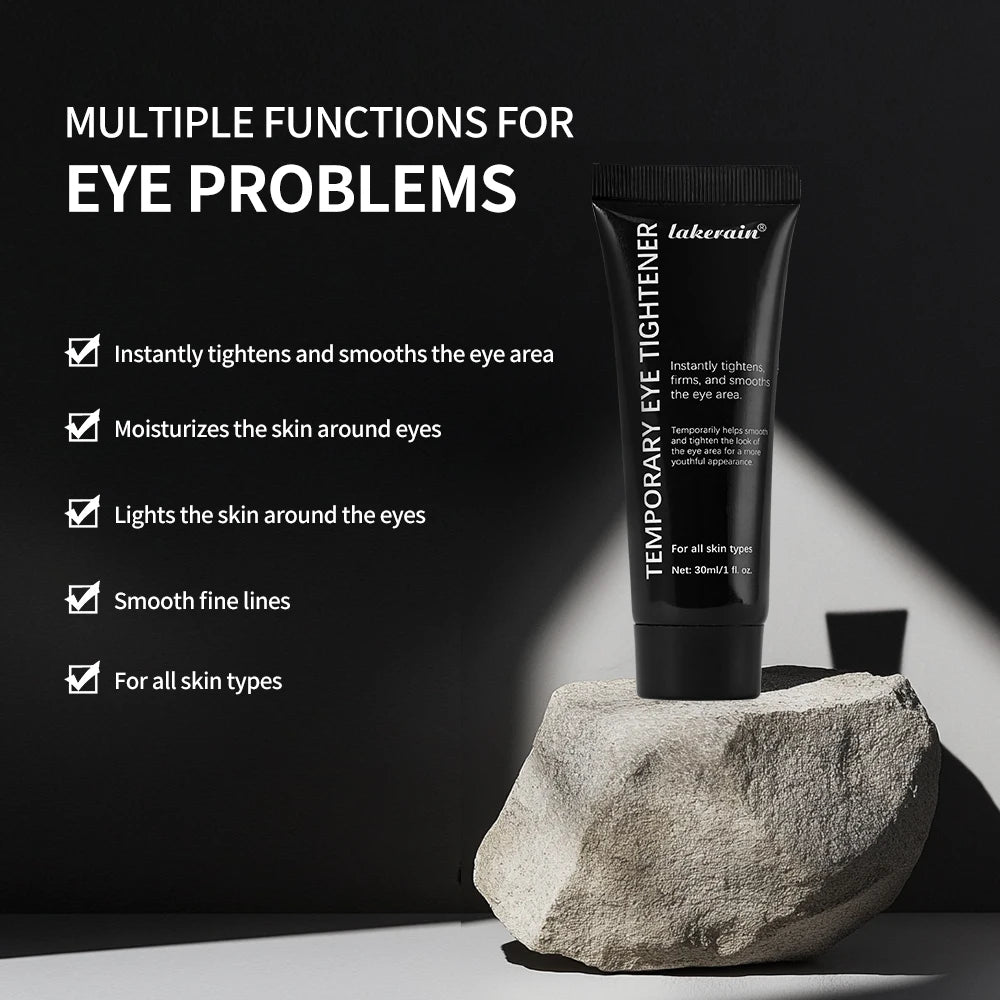 Instant Tighten Wrinkles Eye Cream Remove Eye Fat Bag Temporary Face Tightener Firm Smooth Deep Wrinkles Pores Eye Massage Cream Peaceful Pleasures Health and Wellness
