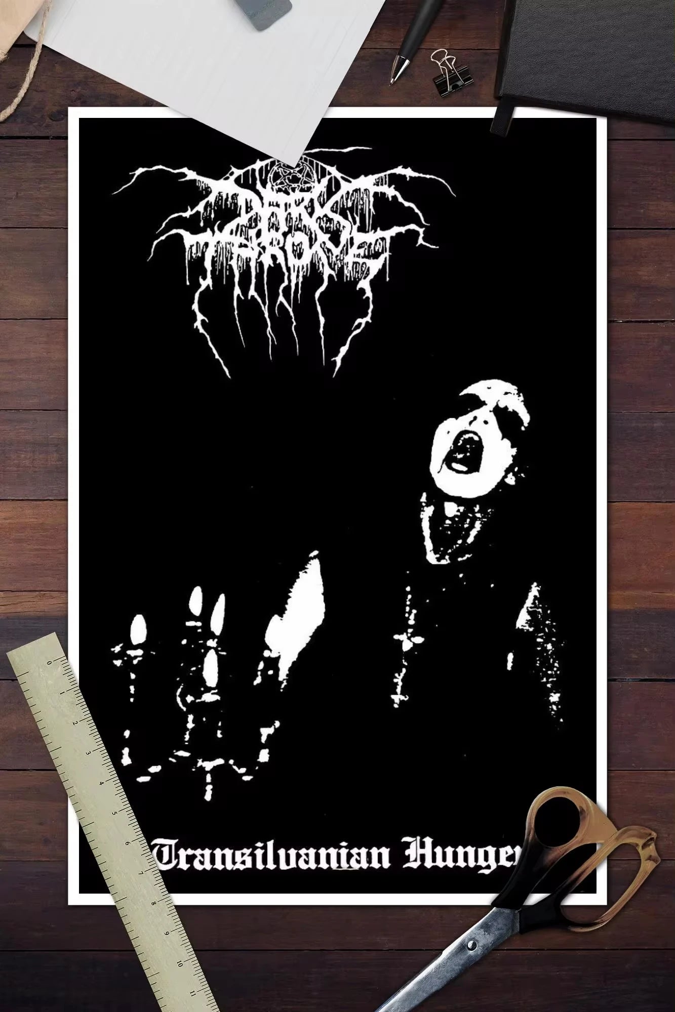 Darkthrone Canvas Wall Art Poster | Music Band Bedroom Decor