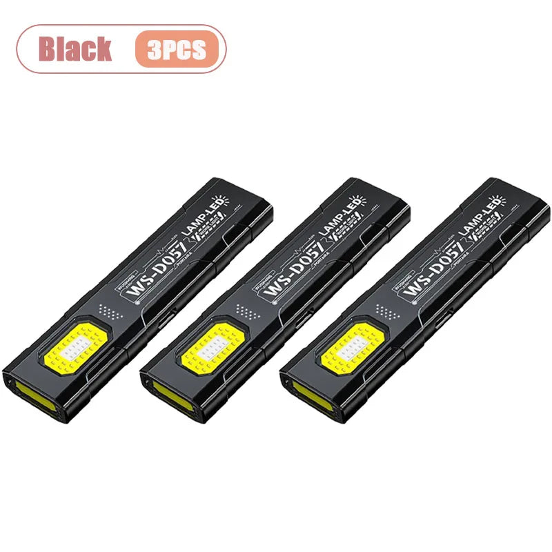 Magnetic LED Work Light – Rechargeable 160 Lumen Mini Flashlight