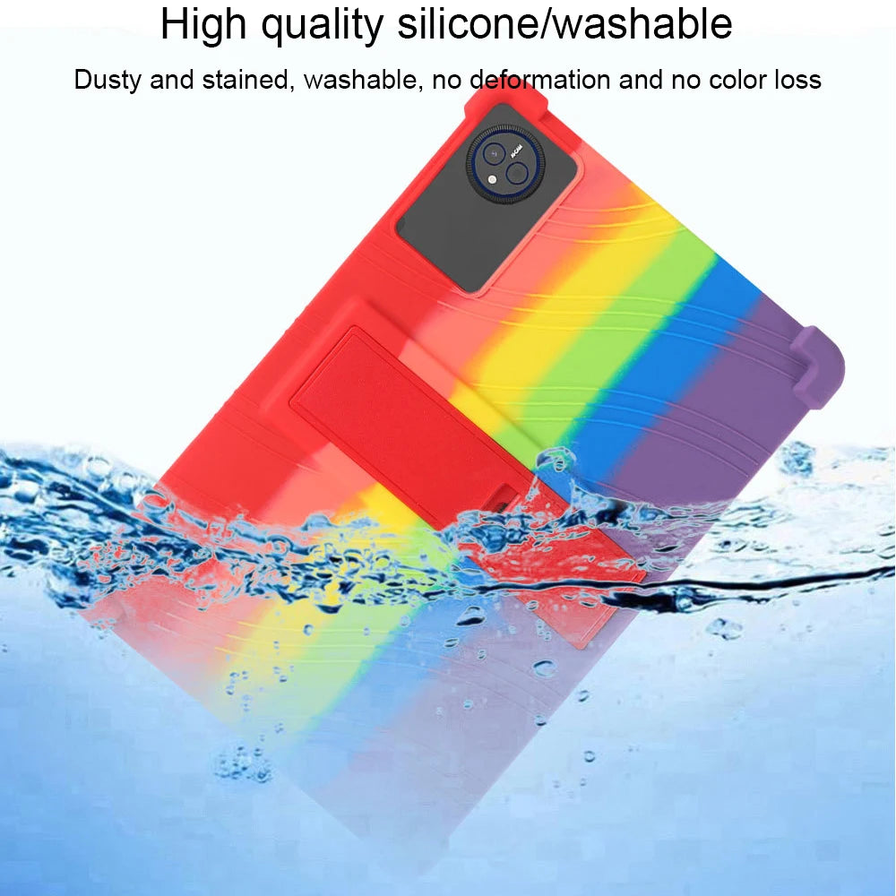For HEADWOLF WPad7 Tablet Model Case Shockproof Cover 10.95 Inch Soft All-Inclusive Drop-Proof Protective Case Peaceful Pleasures Health and Wellness