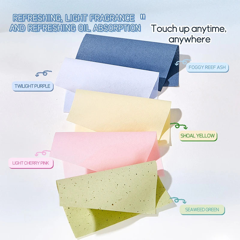 Oil-Absorbing Face Sheets 100 Pcs | Matte Skin Men & Women