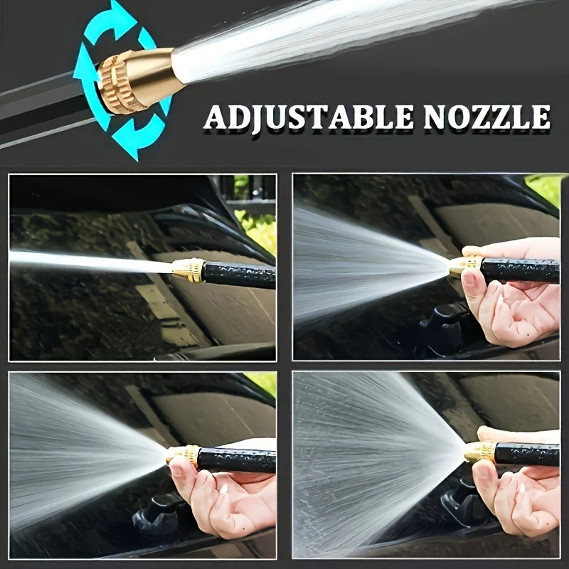 4-Pack High-Pressure Hose Nozzles – Car Wash & Garden Hose Nozzle Set Peaceful Pleasures Health and Wellness