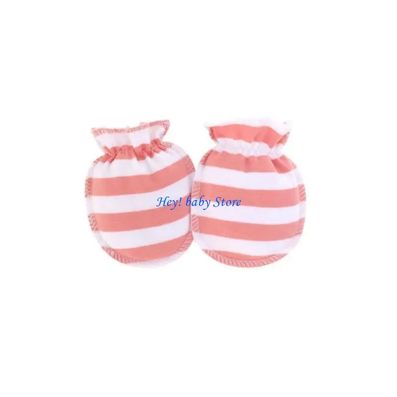 Soft Cotton Baby Anti-Scratch Mittens | Newborn 0–12 Months
