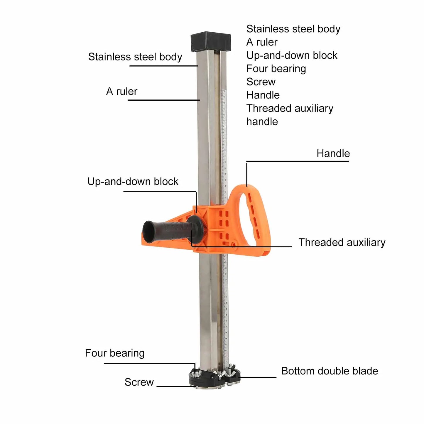 Gypsum Board Cutters Manual Portable Hand Push Woodworking Cutting