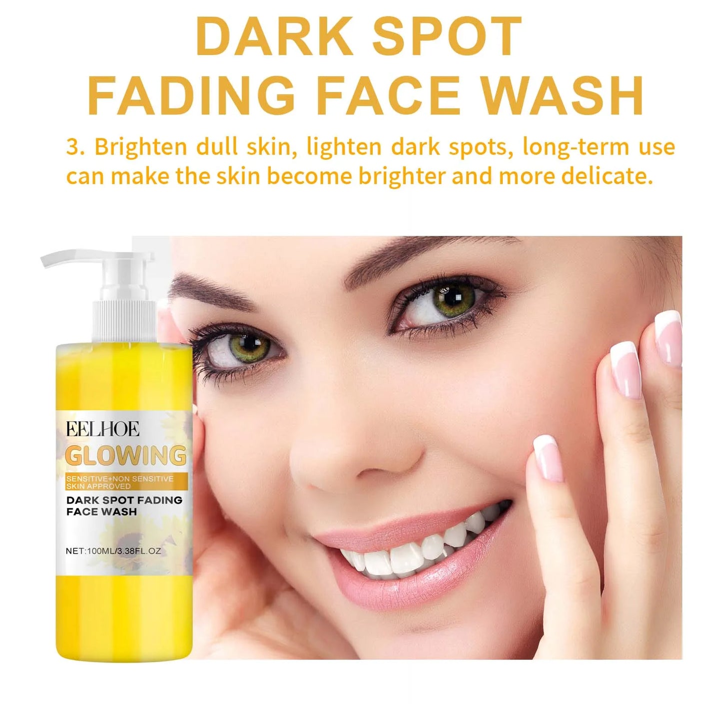 Turmeric Brightening Facial Cleanser – Deep Cleanse & Glow