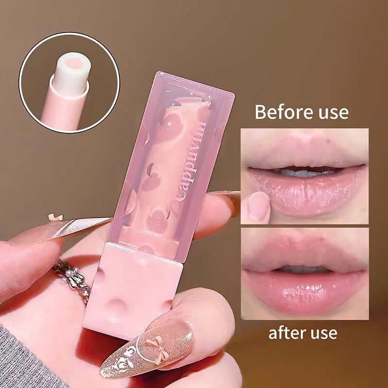 Cappuvini Cheese Lip Balm – Hydrating Lip Mask & Lipstick Base
