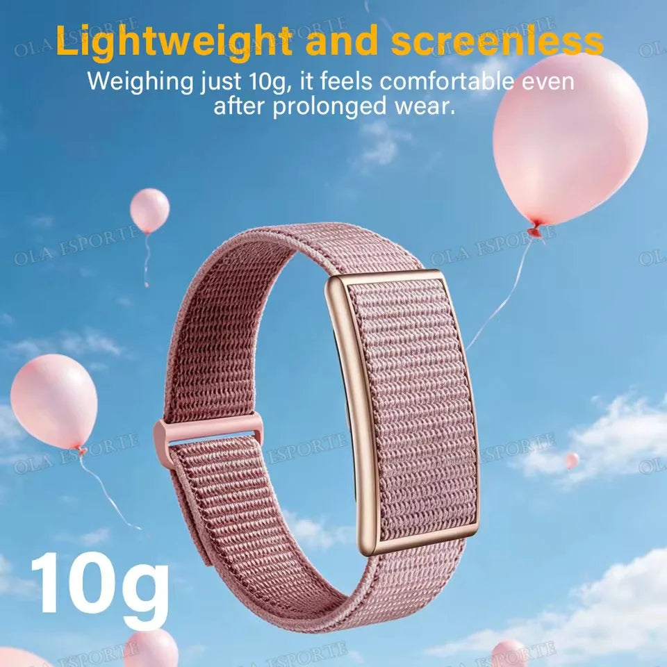 2026 No Screen Smartwatch Men Running Trajectory Ultra Light Bracelet Blood Oxygen Heart Rate 24H Health Sport Smart bracelet Peaceful Pleasures Health and Wellness