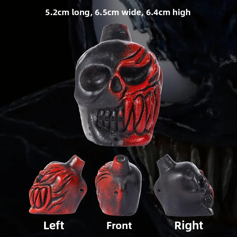 Aztec Death Whistle Party Props Resin Skull Venom Ghost