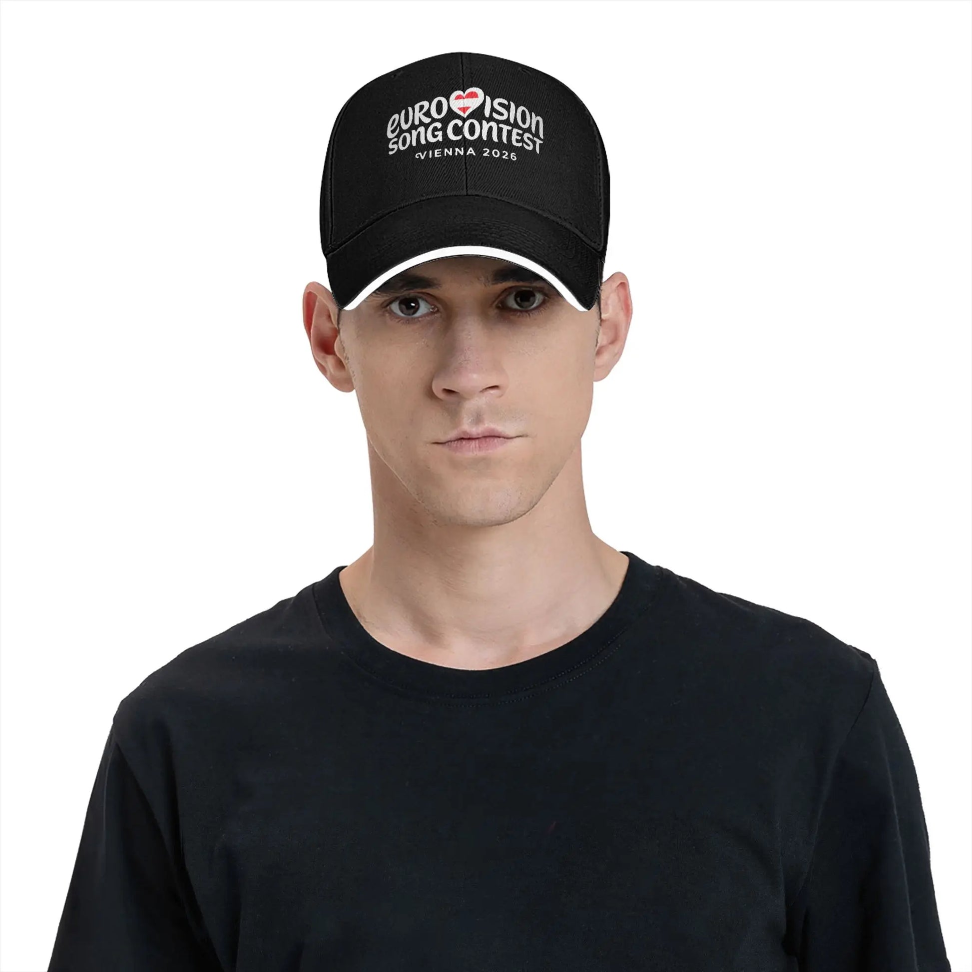 Eurovisions 2026 Sun Baseball Cap Summer Female Male Print Trucker Hat High Quality Fashion Hiking Fishing Baseball Caps Peaceful Pleasures Health and Wellness
