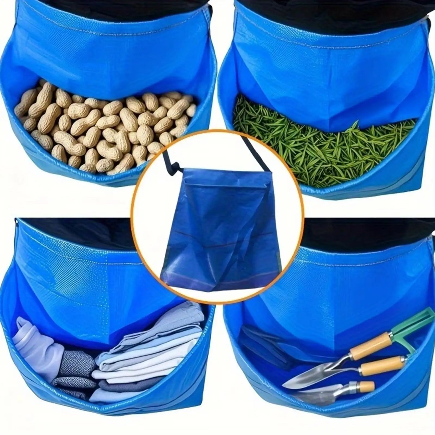 Garden Harvesting Apron with Pocket | Fruit & Veggie Waist Bag Garden Harvesting Apron Peaceful Pleasures Health and Wellness