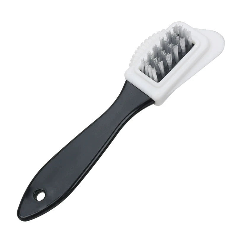 3-Sided Suede & Nubuck Shoe Brush | Boot Cleaner Tool