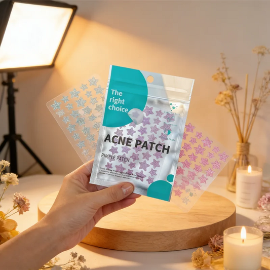 40-Pack Hydrocolloid Acne Patches – Invisible Overnight Blemish Dots Acne Patch Peaceful Pleasures Health and Wellness