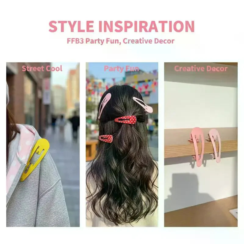 Giant Kawaii Strawberry Hair Clip | 3D Oversized Hairpin