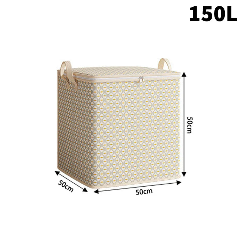 Extra Large Under Bed Storage Bag | Zippered Bedding Organizer