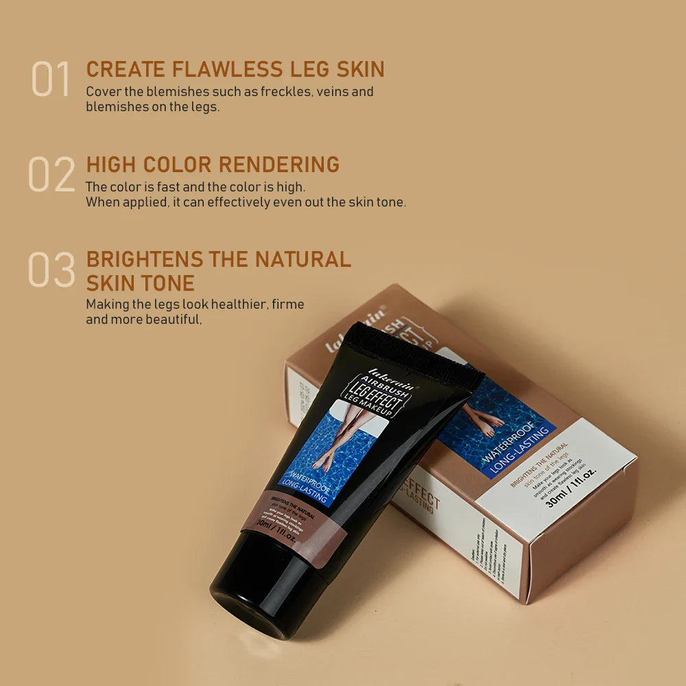 Leg Foundation Lotion – Moisturizing Water-Resistant Body Makeup