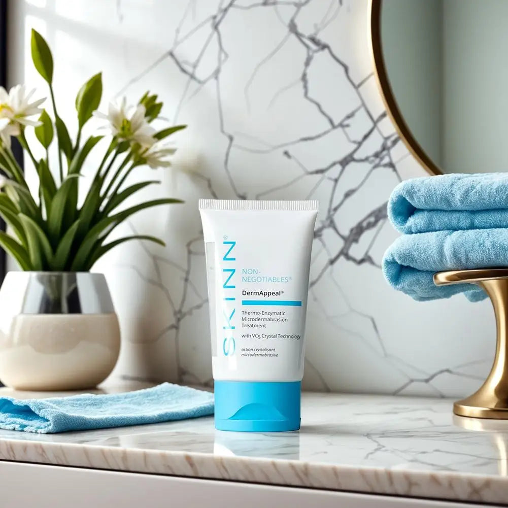 50g Skinn Body Scrub Exfoliates and Deeply Cleanses Pores, Helping to Reduce Pigmentation and Brighten Skin Care Peaceful Pleasures Health and Wellness
