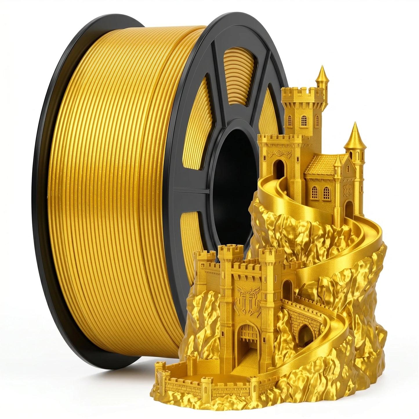 Silk PLA Filament 1.75mm 250g – Glossy 3D Printer Spool
