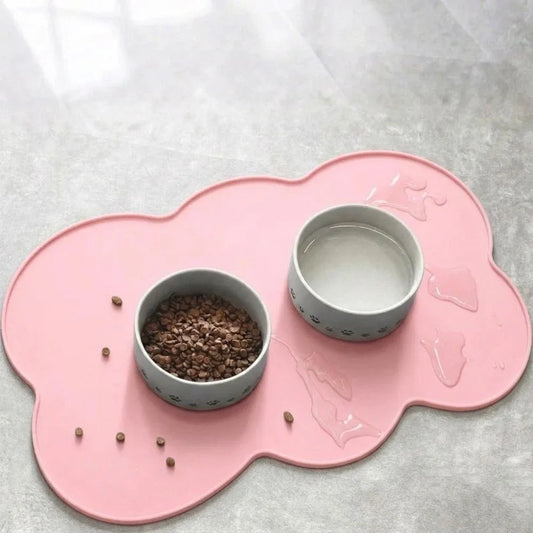 Silicone Pet Feeding Mat – Non-Slip Waterproof Cat & Dog Bowl Pad Pet Feeding Mat Oasis Select