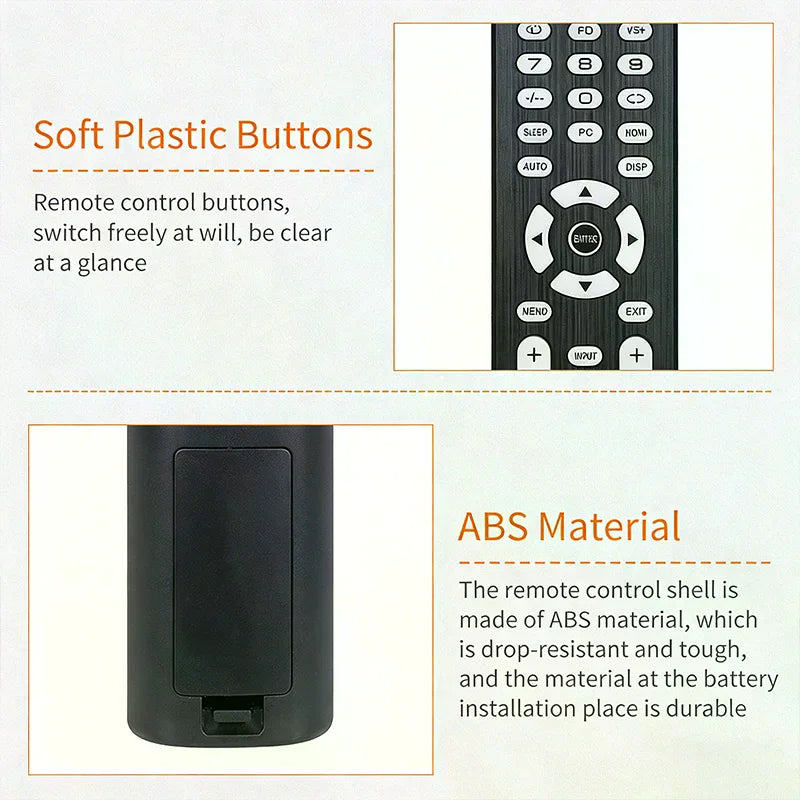 DVB-T2 IR Remote Control for Smart TV Set-Top Box & HDTV