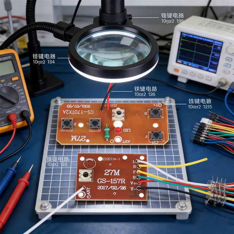 4CH 2.4GHz RC Transmitter Receiver PCB Set – Car & Airplane