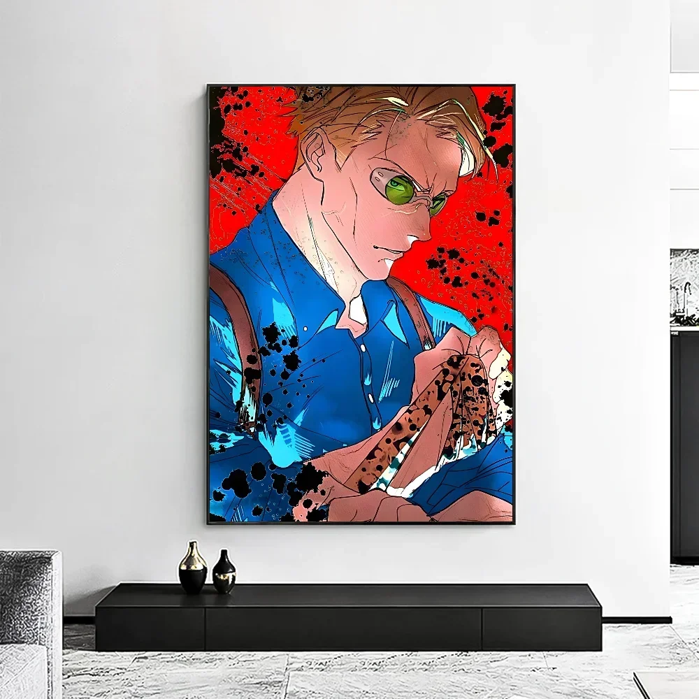 Jujutsu Kaisen Kento Nanami Minimalist Canvas Wall Art Print