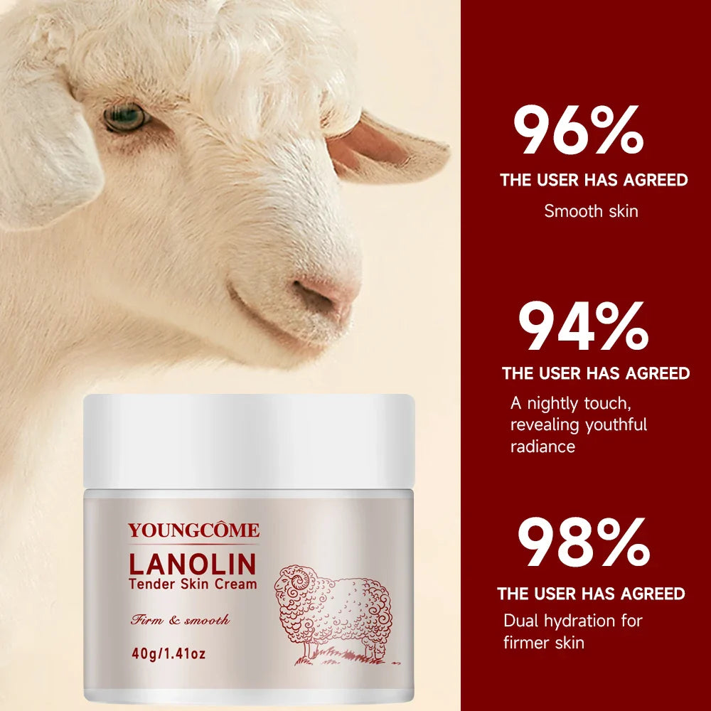 YOUNGCOME Pure Lanolin Cream – Nursing, Baby & Dry Skin Care