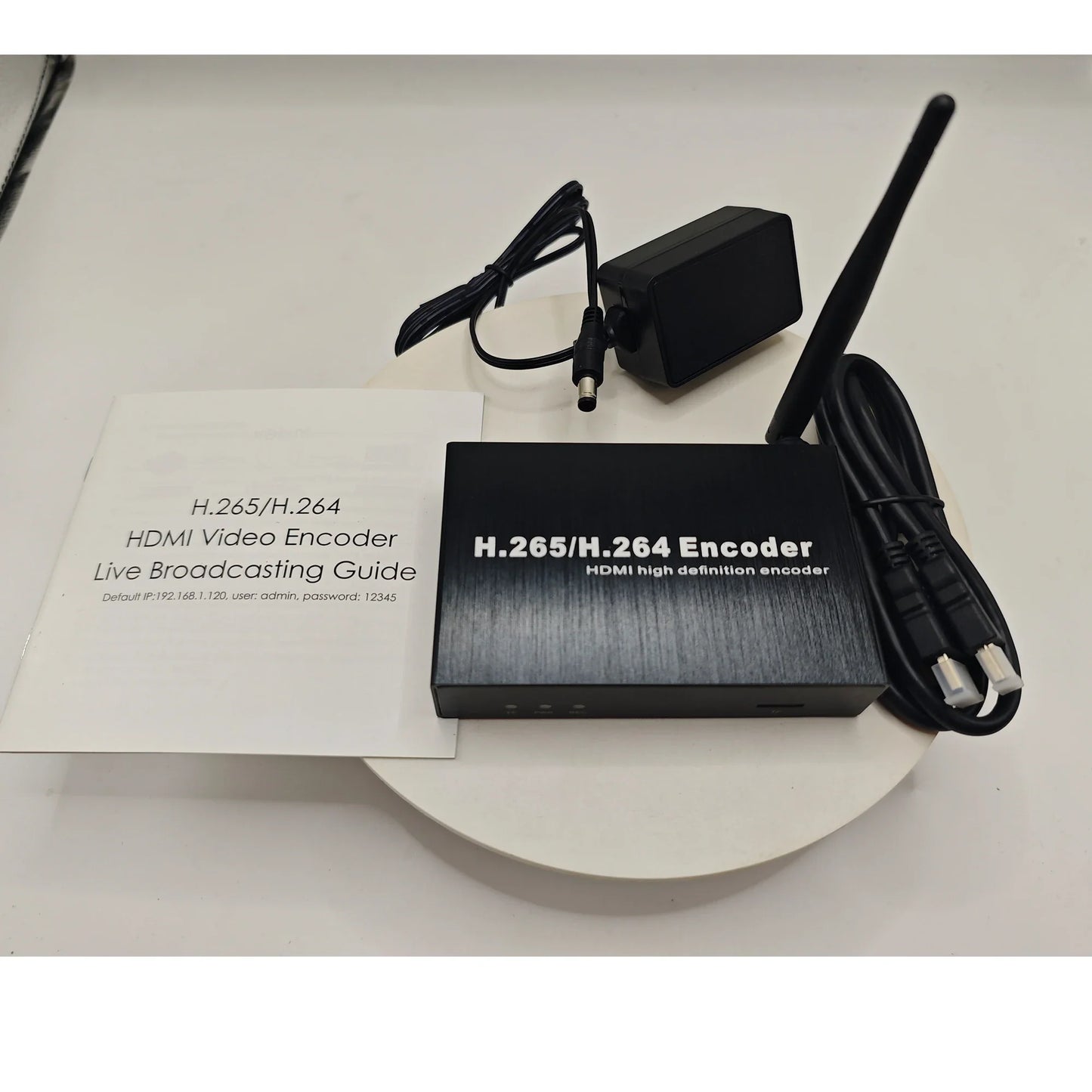 WiFi HD Video Encoder H.265/H.264 HDMI to IP RTMP SRT RTSP