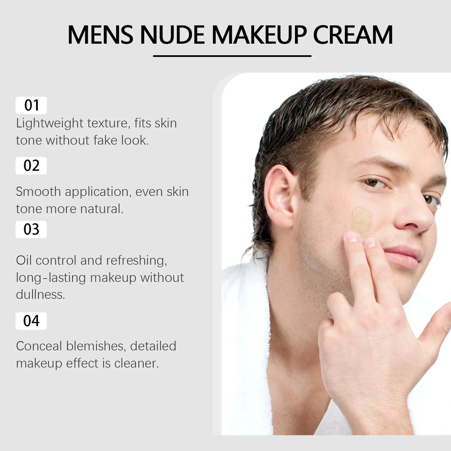 Men's BB Cream | Oil-Free Matte, Blemish Cover & Hydrating