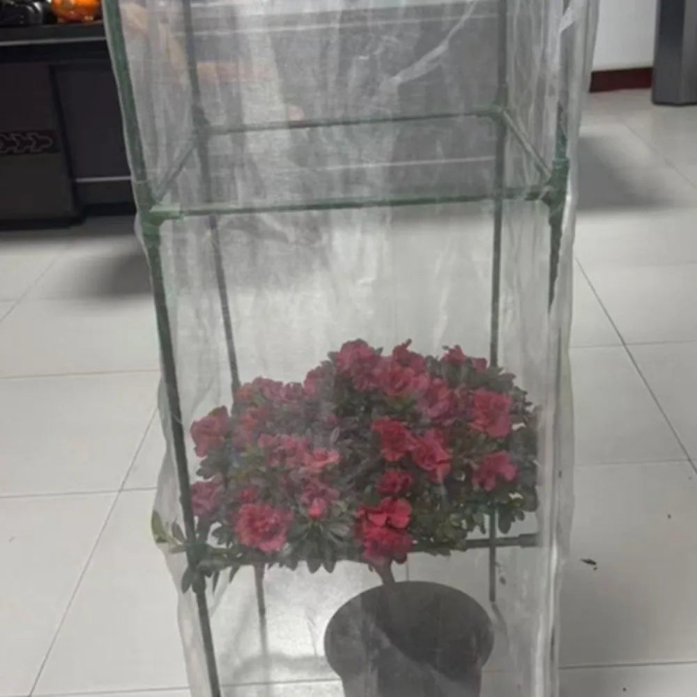 Fine Mesh Plant Netting Cover | Zipper Tomato Cage Net
