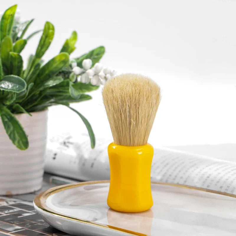 Yaqi Men's 22mm Knot Diameter Wet Shaving Brush & Sandalwood Soap Shaving Set Porable Travel Comfortable Shave Must-Have For Men Peaceful Pleasures Health and Wellness