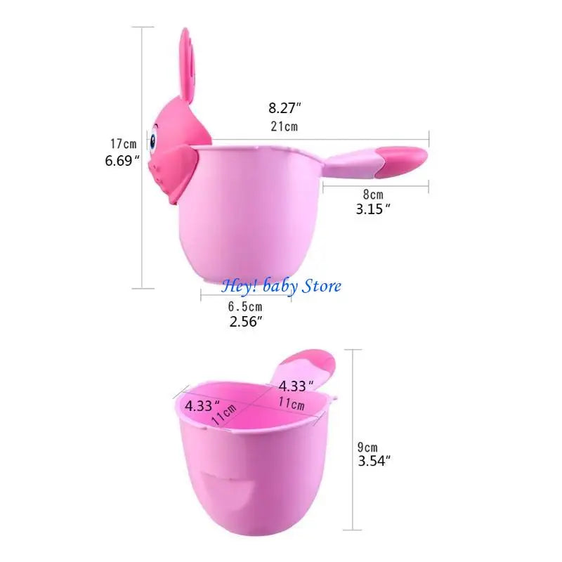 Baby Bath Waterfall Rinser Cup | Cartoon Shampoo Rinse