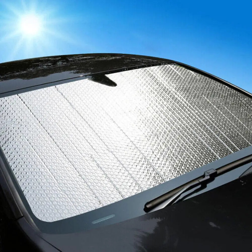 Universal Windshield Sunshades Car sun visor Foldable Car Front Window Sunshade Snow Ice Protection Cover Peaceful Pleasures Health and Wellness