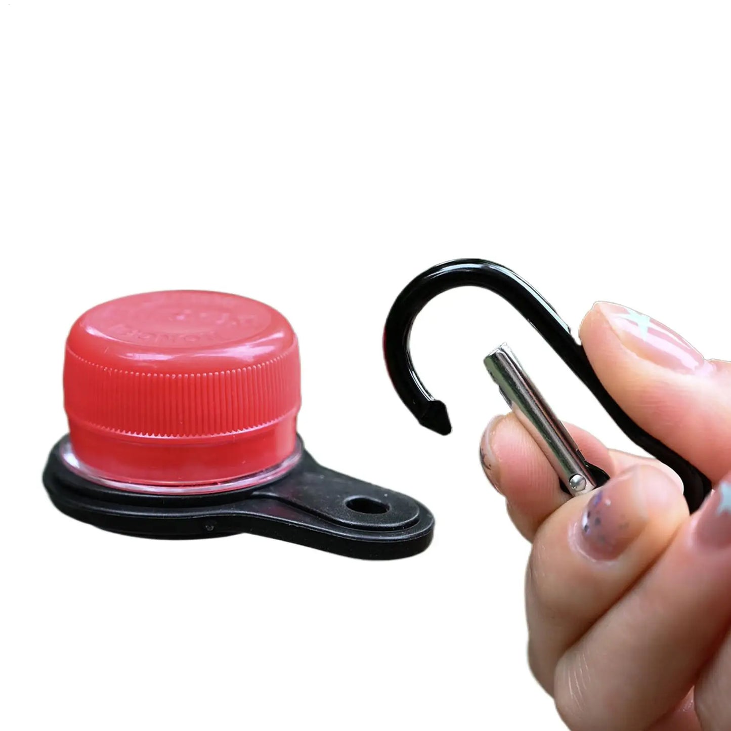 Tactical Water Bottle Carabiner Clip for Hiking & Camping
