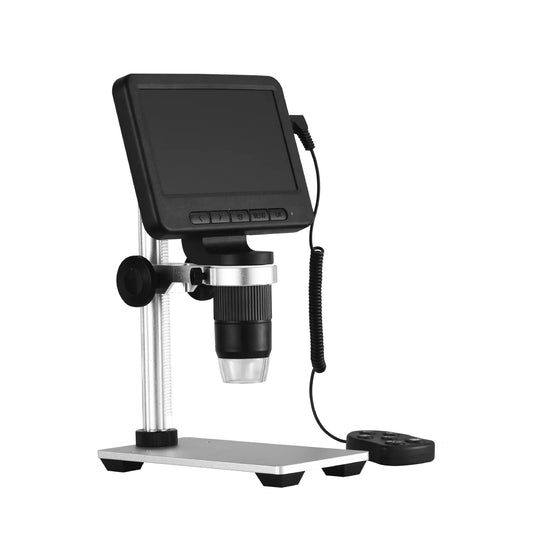 5-Inch Screen High-Definition 2 Million Microscope 1000 Times Electron Microscope Maintenance Worker Industrial Microscope Peaceful Pleasures Health and Wellness