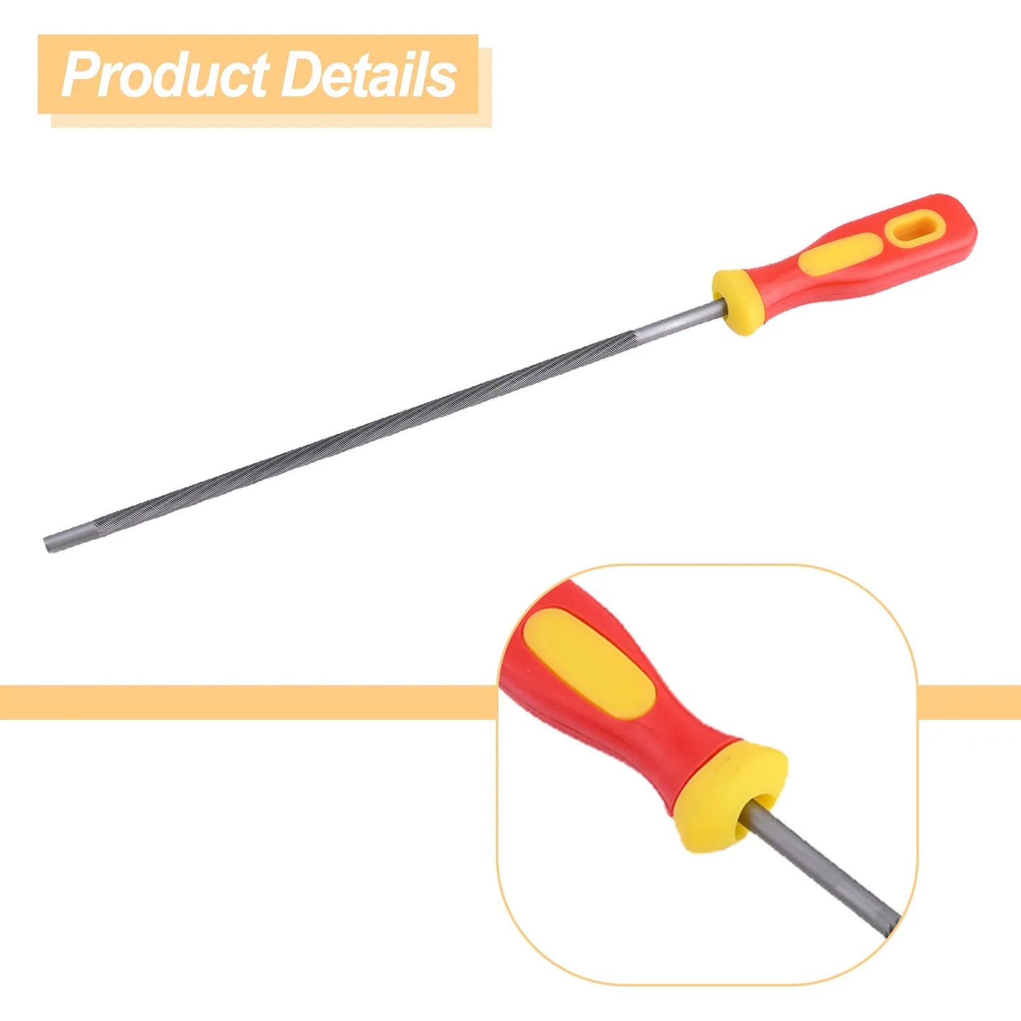3-Piece Chainsaw File Sharpener Set – 4.0, 4.8 & 5.5mm