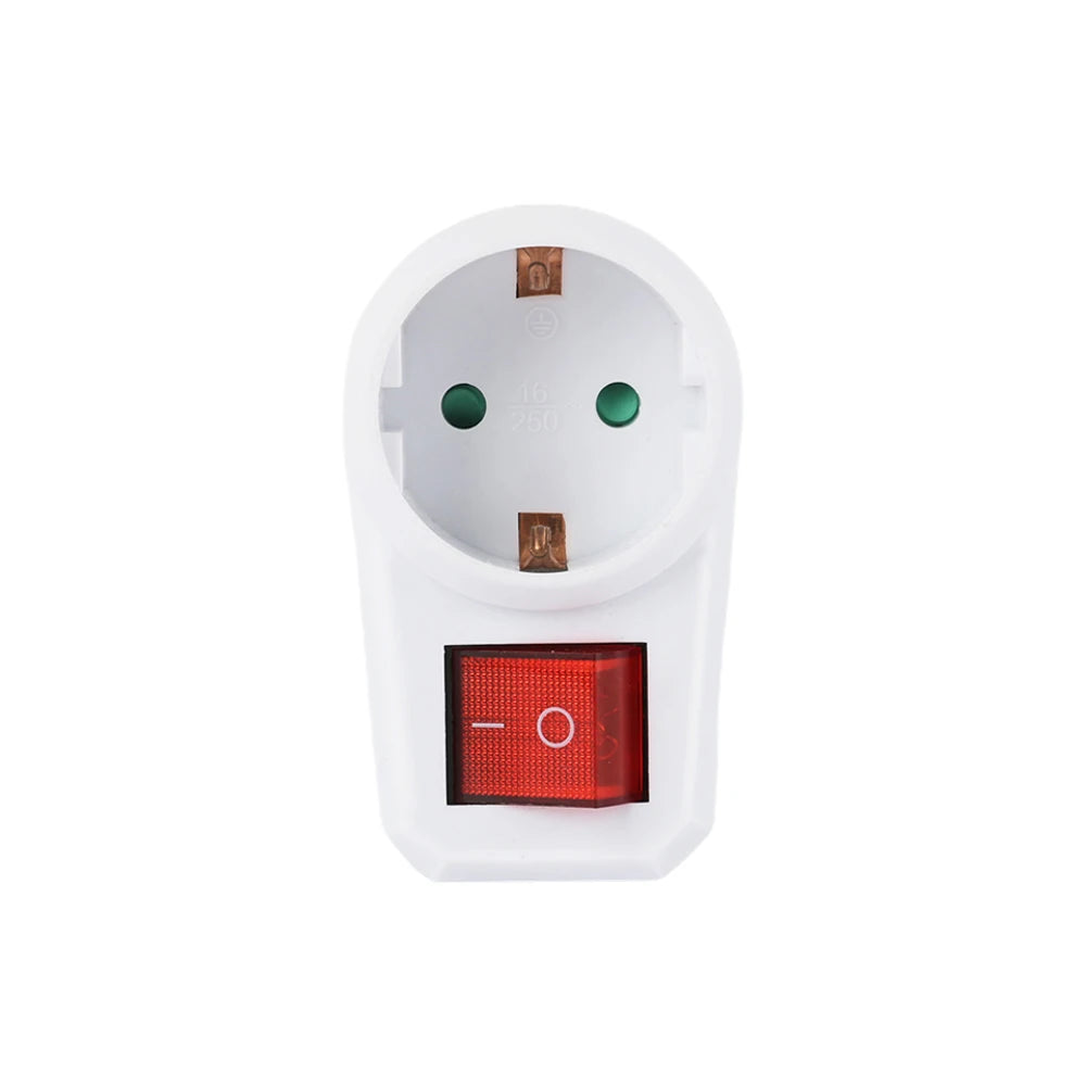 EU 1-to-3 Way Wall Socket Extender | European Plug Adapter