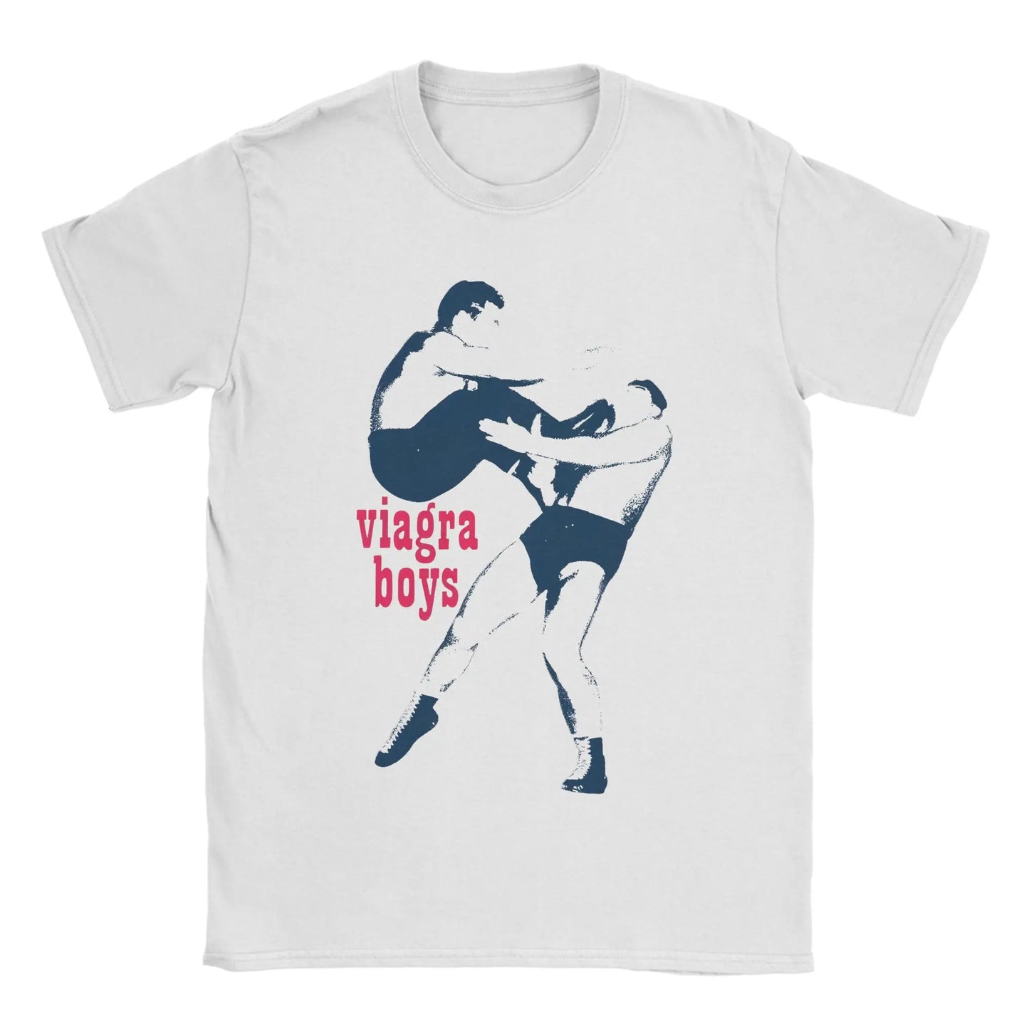 Viagra Boys T-Shirts Men Rock Leisure 100% Cotton Tee Shirt O Neck Short Sleeve T Shirt Gift Idea Clothes Peaceful Pleasures Health and Wellness