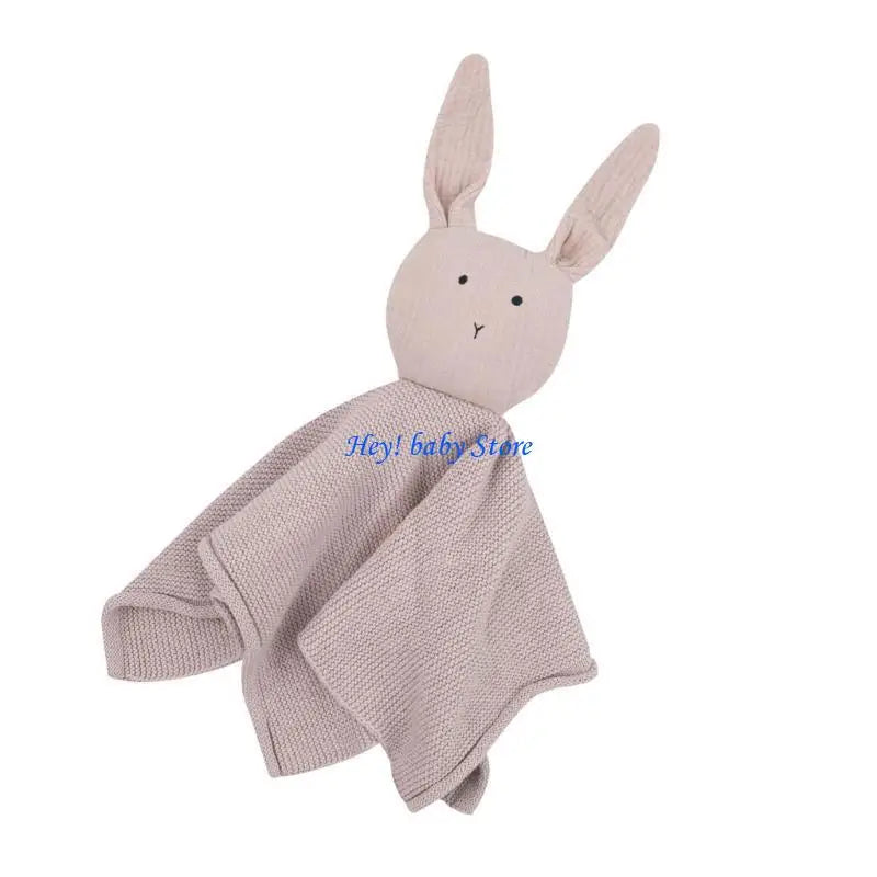 Baby Cotton Soothing Comforter Blanket | Rabbit Snuggle Toy